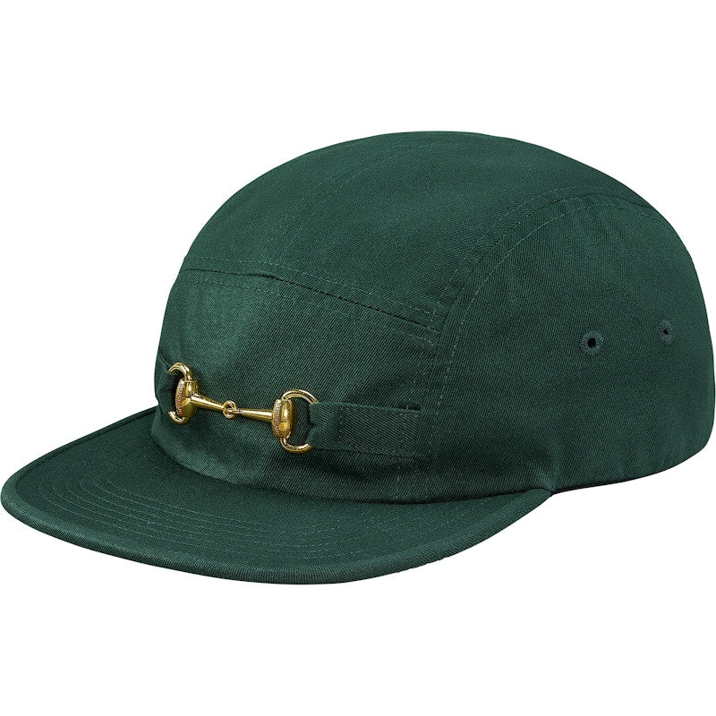 Supreme Horsebit Camp Cap Pine Green