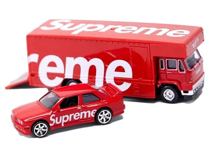 Supreme Hot Wheels Fleet Flyer + 1992 BMW M3 Red