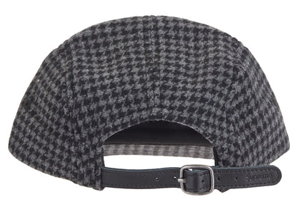 Supreme Houndstooth Wool Camp Cap Black