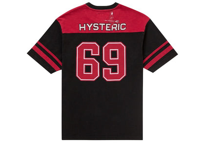 Supreme Hysteric Glamour 69 Football Top Black