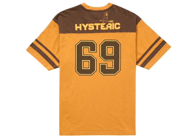 Supreme Hysteric Glamour 69 Football Top Light Orange