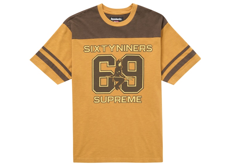 Supreme Hysteric Glamour 69 Football Top Light Orange