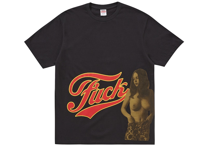 Supreme Hysteric Glamour Fuck Tee Black
