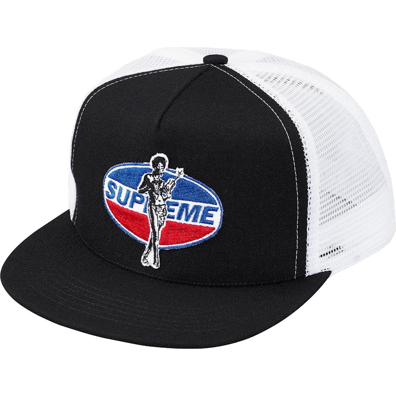 Supreme Hysteric Glamour Mesh Back 5-Panel Black