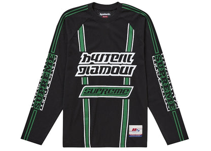 Supreme Hysteric Glamour Mesh L/S Top Black