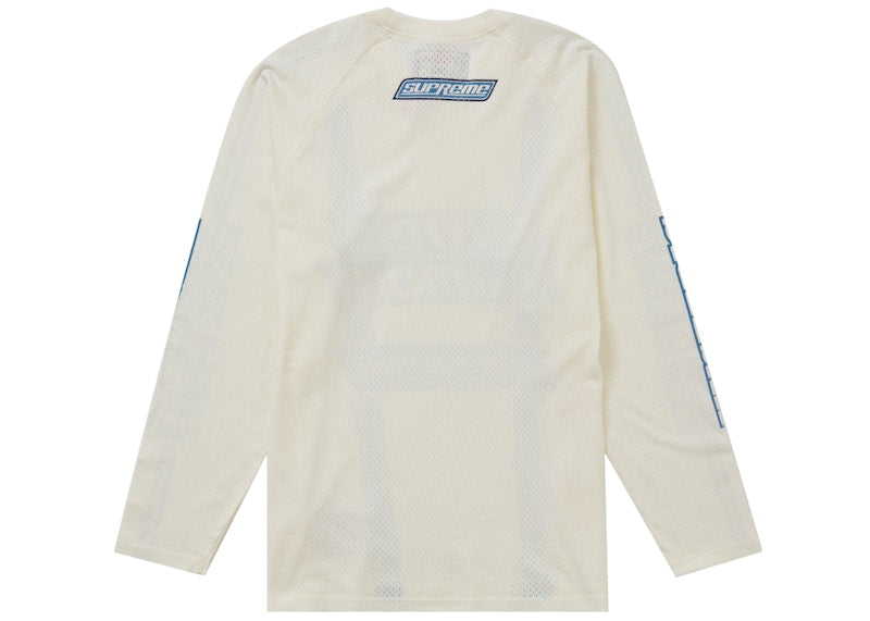 Supreme Hysteric Glamour Mesh L/S Top White