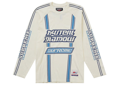Supreme Hysteric Glamour Mesh L/S Top White