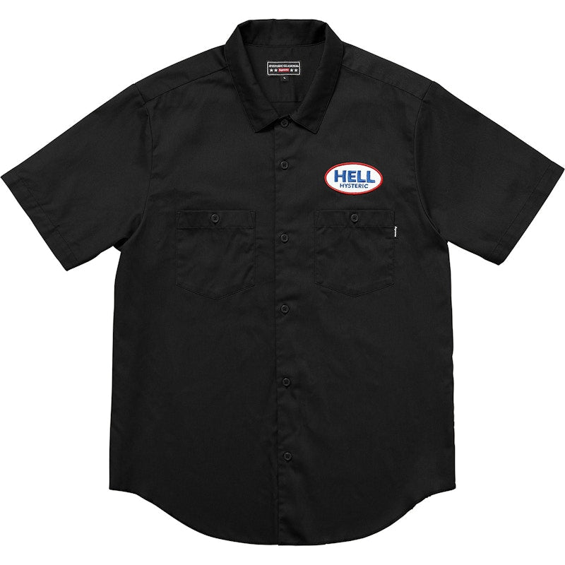 Supreme Hysteric Glamour S/S Work Shirt Black
