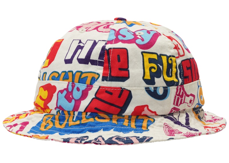 Supreme Hysteric Glamour Text Bell Hat White