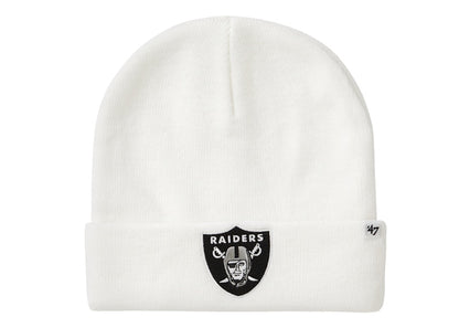 Supreme NFL x Raiders x '47 Beanie White