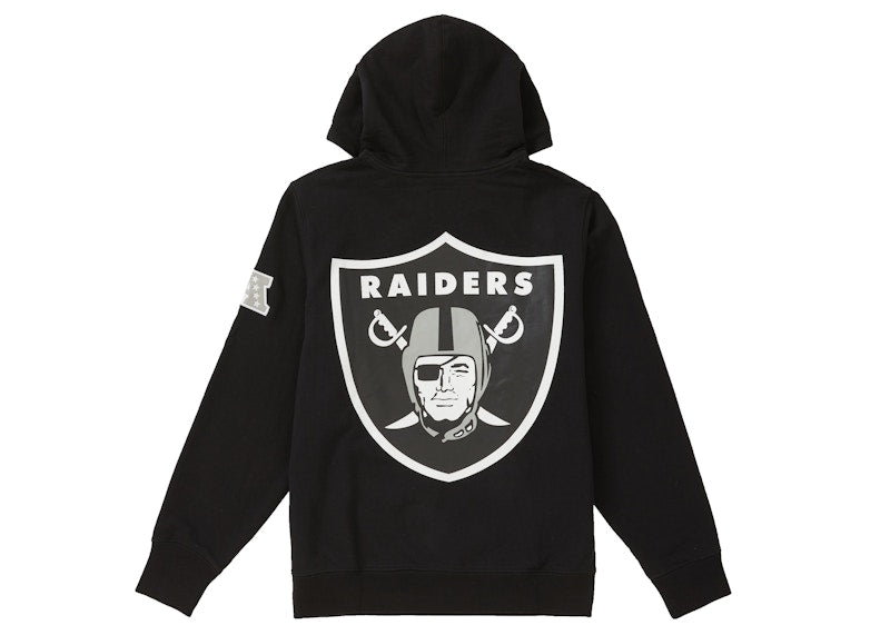 Supreme NFL x Raiders x '47 Hooded Sweatshirt Black