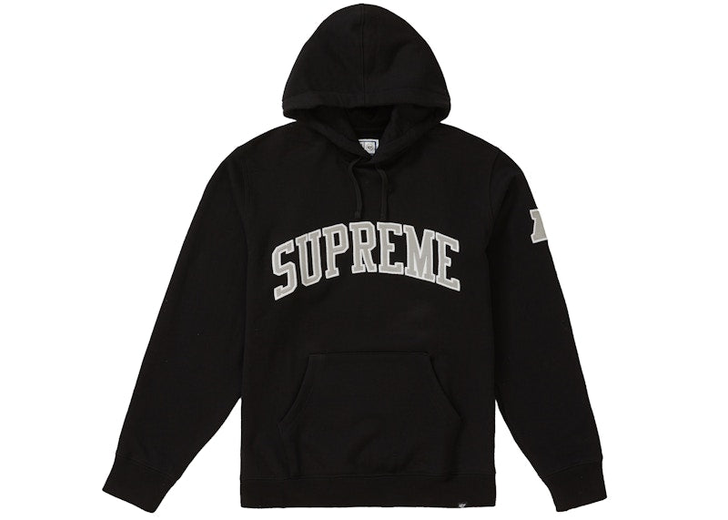 Supreme NFL x Raiders x '47 Hooded Sweatshirt Black