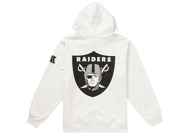 Supreme NFL x Raiders x '47 Hooded Sweatshirt White