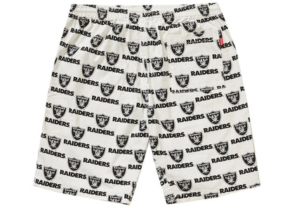 Supreme NFL x Raiders x '47 Twill Short White