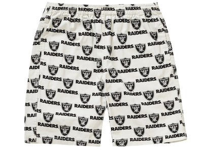 Supreme NFL x Raiders x '47 Twill Short White