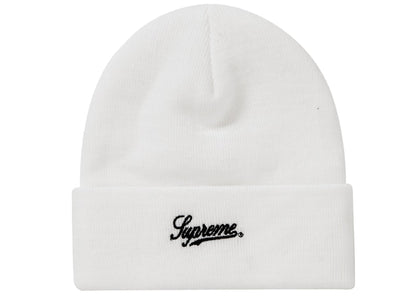 Supreme NY Patch Beanie White