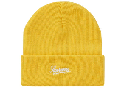 Supreme NY Patch Beanie Yellow