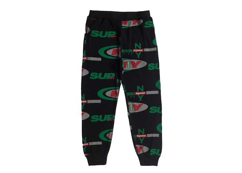 Supreme NY Waffle Thermal Pant Black