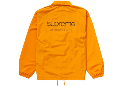 Supreme NYC Coaches Jacket Orange