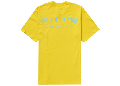 Supreme NYC Tee Yellow