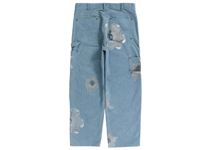 Supreme Nate Lowman Double Knee Painter Pant Denim
