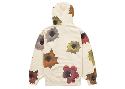 Supreme Nate Lowman Hooded Sweatshirt Natural