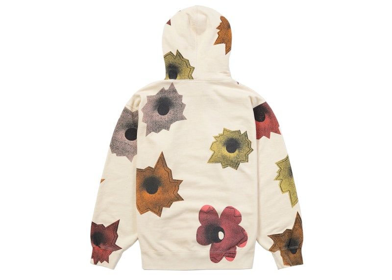 Supreme Nate Lowman Hooded Sweatshirt Natural