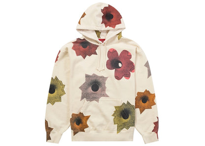Supreme Nate Lowman Hooded Sweatshirt Natural