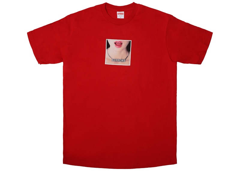 Supreme Necklace Tee Red