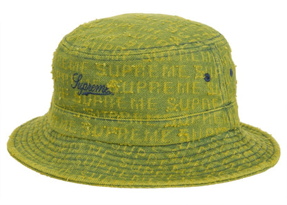 Supreme Needle Punch Denim Crusher Green