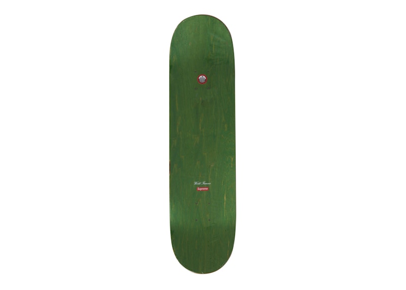 Supreme Neil Blender Cheetah Skateboard Deck Green