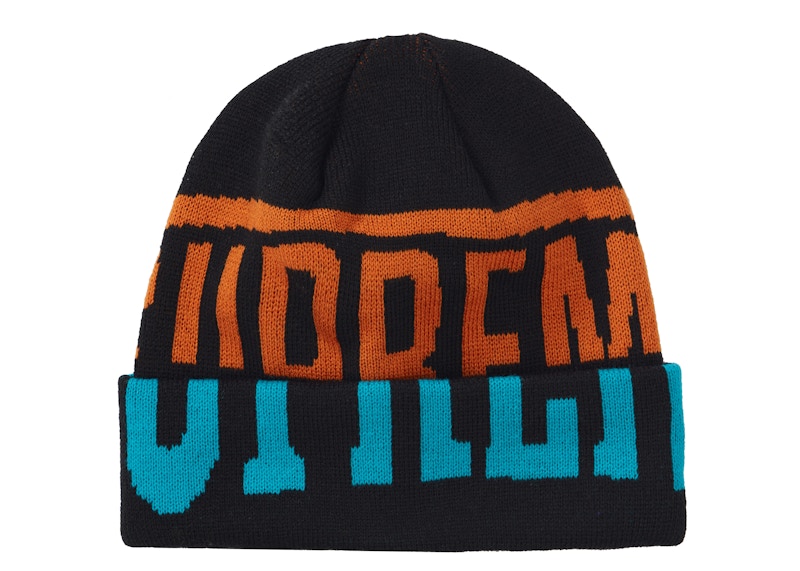 Supreme New Era 2-Tone Logo Beanie Black
