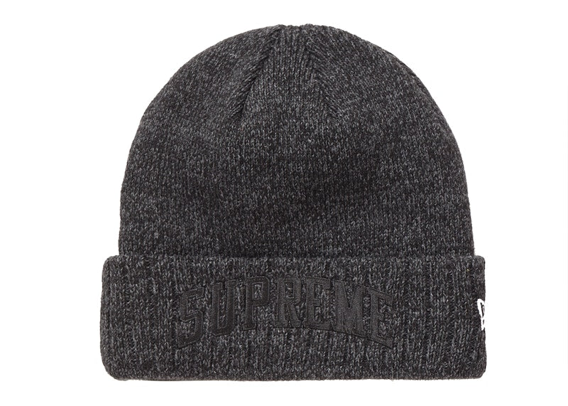Supreme New Era Arc Logo Beanie Black