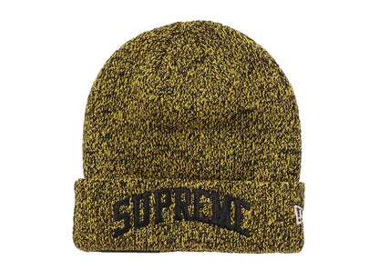 Supreme New Era Arc Logo Beanie Yellow