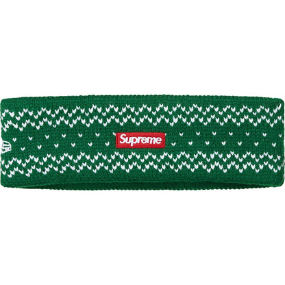 Supreme New Era Arc Logo Headband (FW17) Green