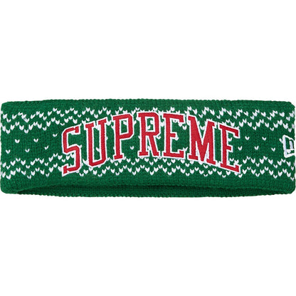 Supreme New Era Arc Logo Headband (FW17) Green