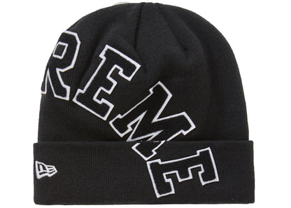Supreme New Era Big Arc Beanie Black