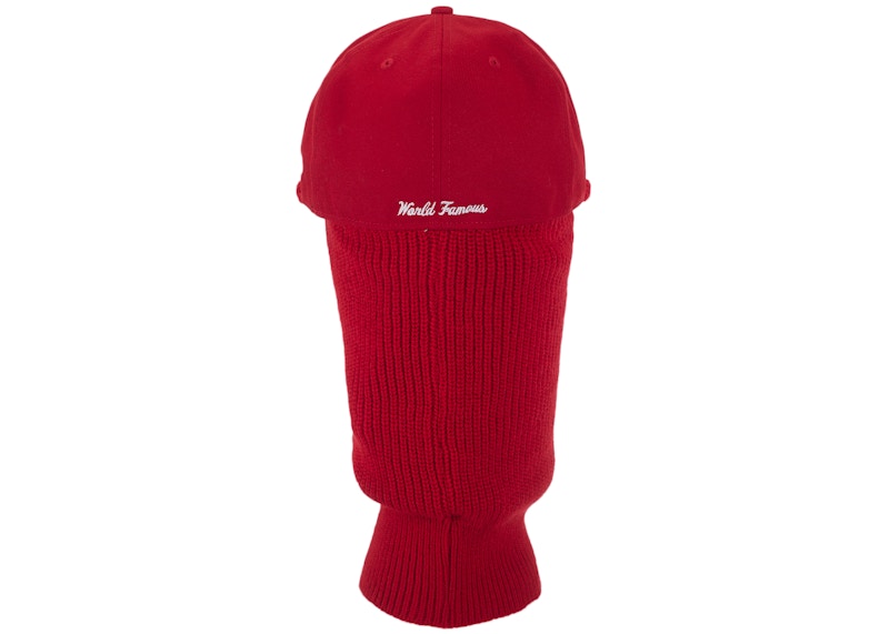 Supreme New Era Box Logo 59Fifty Balaclava Cap Red