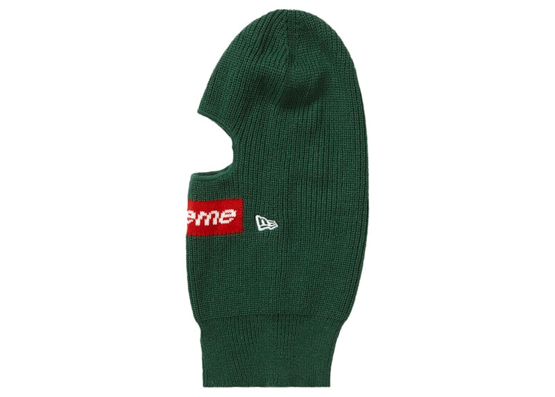 Supreme New Era Box Logo Balaclava Green