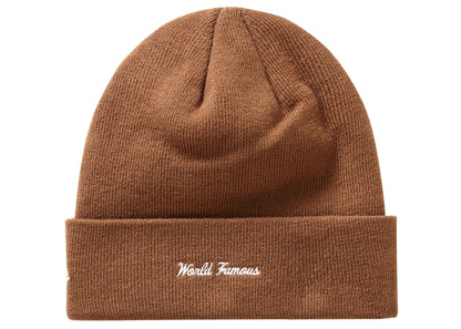 Supreme New Era Box Logo Beanie (FW19) Dark Brown