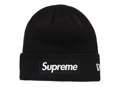 Supreme New Era Box Logo Beanie (FW18) Black