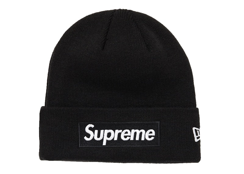 Supreme New Era Box Logo Beanie (FW18) Black
