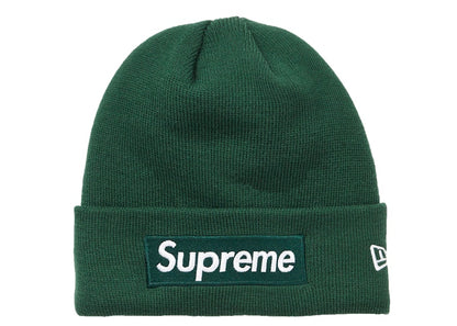 Supreme New Era Box Logo Beanie (FW18) Dark Green