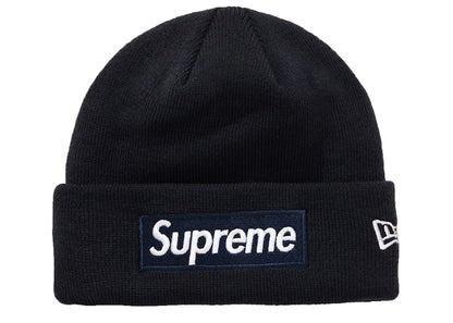 Supreme New Era Box Logo Beanie (FW18) Navy