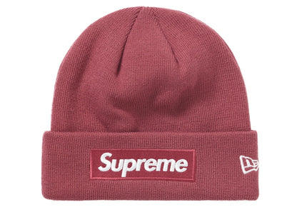 Supreme New Era Box Logo Beanie (FW21) Plum