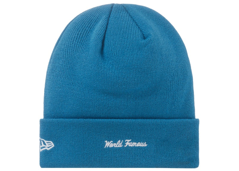 Supreme New Era Box Logo Beanie (FW22) Blue