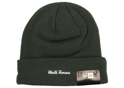 Supreme New Era Box Logo Beanie (FW22) Dark Pine