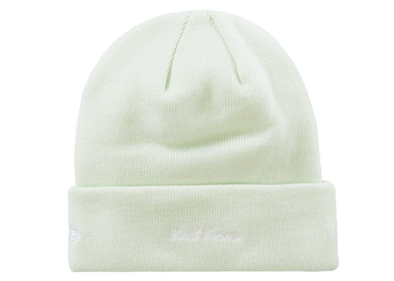 Supreme New Era Box Logo Beanie (FW23) Light Green