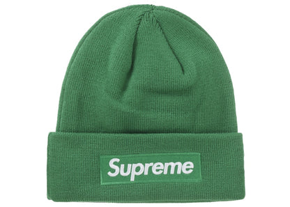 Supreme New Era Box Logo Beanie (FW24) Green