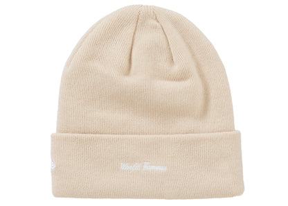 Supreme New Era Box Logo Beanie (FW24) Stone
